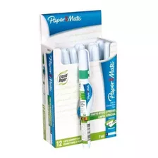 Pack 12 Corrector Liquid Paper Lápiz Paper Mate 7ml Punta F