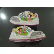 Zapatillas Dora La Exploradora Con Luz