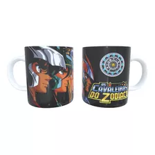 Caneca Cavaleiros Do Zodiaco Saint Seiya Porcelana 325ml