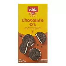 Kit Com 3 Biscoitos De Chocolate O's Sem Glúten 165g Schar