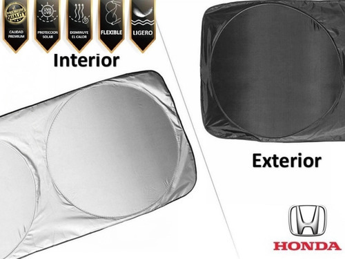 Protector Cubresol Tapasol Con Ventosas Honda Cr-v 2009 Foto 4