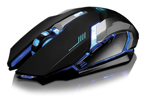 Mouse Gamer Rgb Color Negro