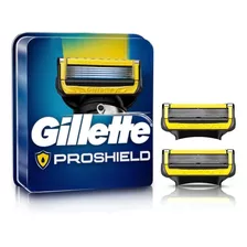 Carga Gillette Fusion Proshield 5 Laminas - 2 Refil Cartucho