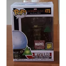 Funko Pop Mysterio #473 Exclusivo Collector Corps Lights Up