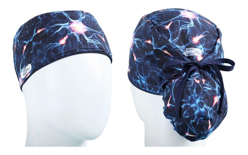 Gorros O Cofias Clínicos Quirúrgicos Star Geometrico Azul Gorros O Cofias Clínicos Quirúrgicos Star Geometrico Azul