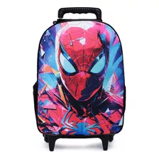 Mochila Homem Aranha De Rodinha Volta As Aulas 2024 Novidade