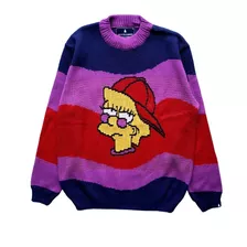 Lisa Sweater Simpsons Oficial Hombre Y Mujer Tifn