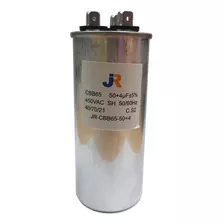 Capacitor De Marcha Dual Aluminio 50+4uf 450v 50/60hz Jr