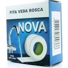 Fita Veda Rosca 12 Mm X 10 M - Kit Com 10 Unidades