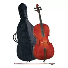 Violonchelo Chelo Cello 4/4 + Arco + Funda + Sordina + Base