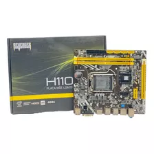 Placa Mãe Lga1151 Chipset H110 Lan 1000 Intel 32gb Usb 3.0