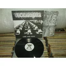 Lp Ulcerrhoea - Line And Row 2003 Grindcore Usa Raro