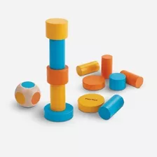 Mini Juego Apilar Bloques De Colores, Plan Toys