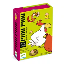 Piou Piou Juego De Cartas Infantil Estrategia Djeco +5 Años