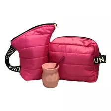 Set Glam: Chaulata 500, Mate Y Bolso De Mano Organizador