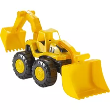 Trator Tractor Collection Retroescavadeira - Bs Toys