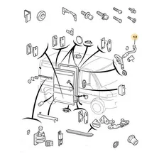 Soporte Rueda Puerta Derecha Peugeot Boxer Furgon 2.8 D