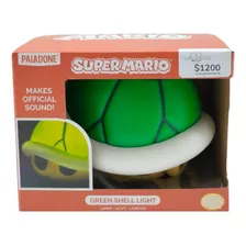 Green Shell Lámpara Con Sonido Super Mario Paladone Nintendo