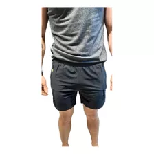 Bermuda Short Cargo Deportivo Hombre Santoleon C/amarillo