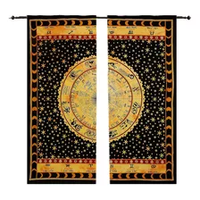 Astrología Mandala Tapiz Gran Pared Colgante Hippie Cortina 