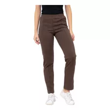 Pantalon Calza Dama Punto Roma Premium Todos Los Talles