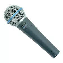 Microfono Vocal Shure Beta 58a Color Gris