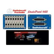 Patchbay 16 Vias Tt Bantam Db25 Switchcraft Studiopatch 1625