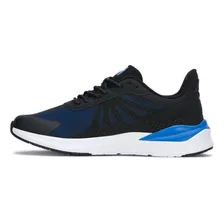 Tenis Para Hombre Ferrato 2934747 Color Negro/azul - Adulto 30 Mx