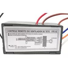 Módulo Receptor Ventilador Teto Vte-02 Vte-04 220v Mondial