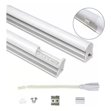 Tubo Luz Led Fino T5 Con Soporte Integrado 8w 60cm Chiaro