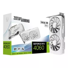 Tarjeta De Video Zotac Geforce Rtx 4060 Twin Edge Oc White Edition 8gb Gddr6