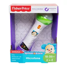 Brinquedo Microfone Aprender E Brincar 18-36m Fisher Price