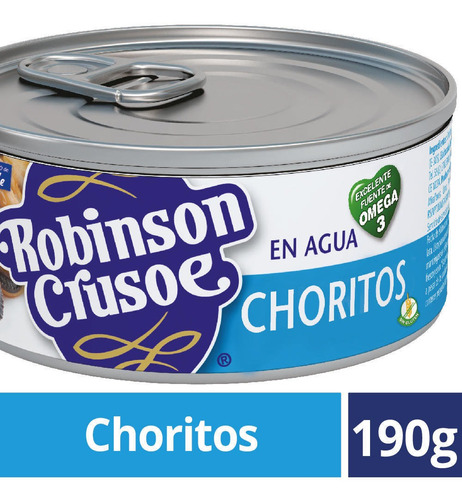 Choritos Al Natural Robinson Crusoe 190 Cc