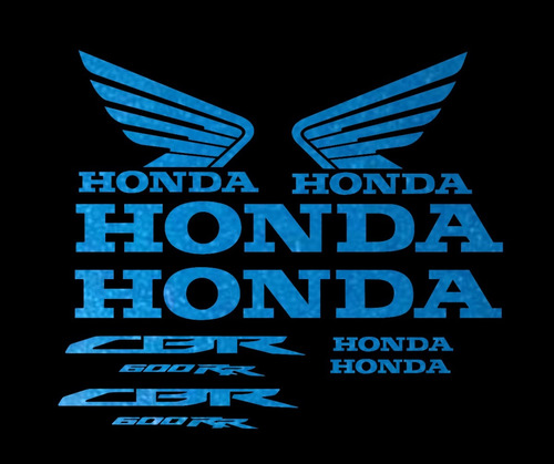 Calcomanias Stickers Honda Cbr600rr 2009-2016 Logos Foto 4