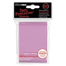 Protector Para Cartas (50 Protectores) Rosa -ultrapro