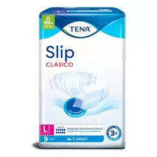 Pañal Tena Slip Clasico Large X 9und