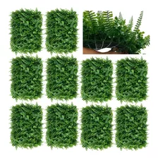 20 Placas Com Uv Jardim Artificial Samambaia Eucalipto Prime