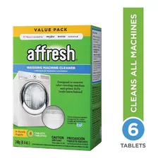 Affresh 6 Pastillas Limpiadoras Para Lavadoras 