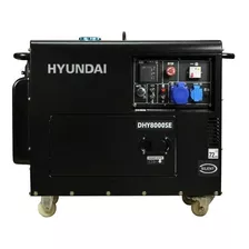 Generador Hyundai Diesel 6/6,3 Kw/kva Insonoro