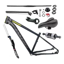 Kit Quadro Bicicleta Simera Aro 29+susp C/trava+10 Peças Mtb