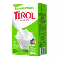 Leite Longa Vida Semidesnatado Tirol 1 Litro