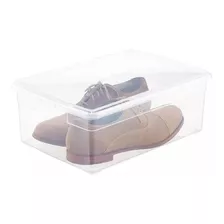 10 Caja Zapatos Transparente Multiusos