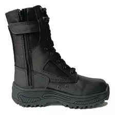 Botas Tipo Militar Color Negra