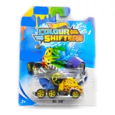 Hot Wheels Carrito Rig Dog Color Shifters Cambia De Color 