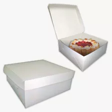 Cajas Para Tortas Sandwiches De Miga 30x30x11.8 Pack X 25 U