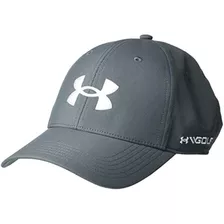 Under Armour Men's Golf96 Hat, Pitch Grey (012)/white, One S