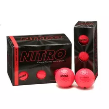 Nitro Tour Distancia Bolas De Golf (pack De 12, Rosa)