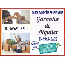 Garantias Propietarias Para Alquilar Capital Y Provincia