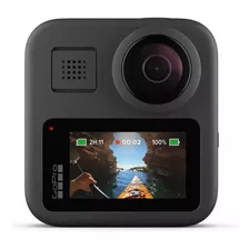 Gopro Max 360° Semi-nova Com Nf-e Cor Black + Sd + Bastão