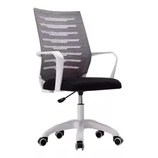 Silla Ejecutiva Daena Con Respaldo Oficina Ajustable Negra